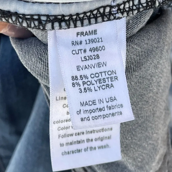 FRAME Le Skinny De Jeanne Jeans 28 - Picture 7 of 8